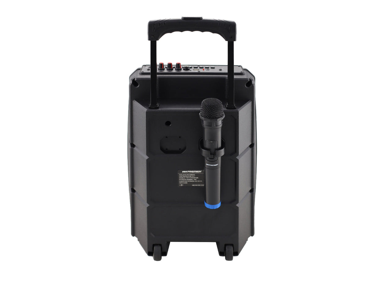 Corneta amplificada 15W con pantalla de 10.1" Premier