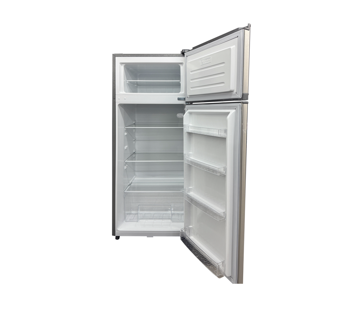 Nevera Top Mount semi escarcha 7.3 pies acero Sj Electronics