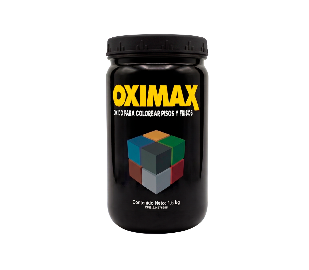 Oxido para piso negro 1.5kg Oximax