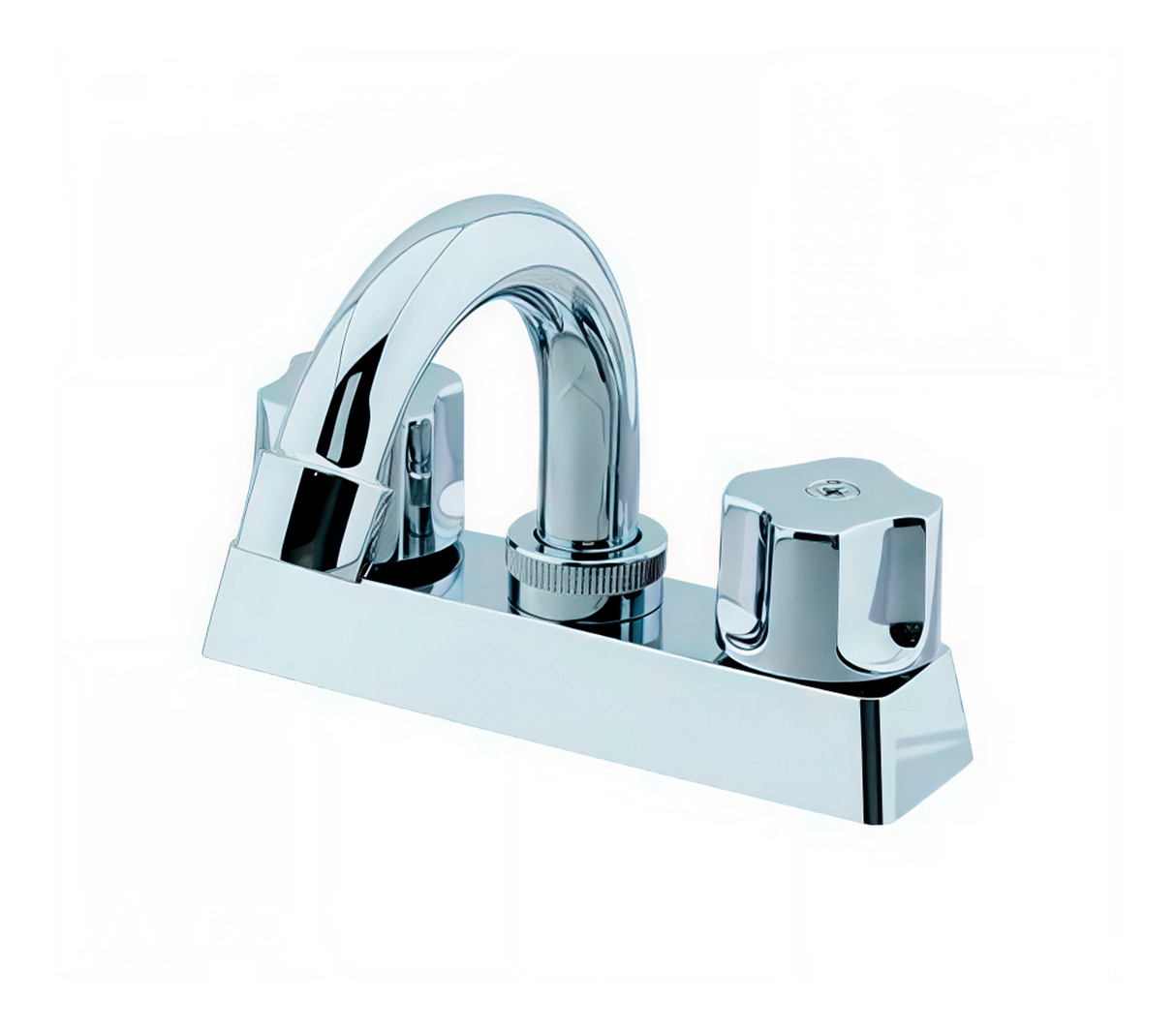 Llave para lavamano 4" cuello cisne genova Faguax