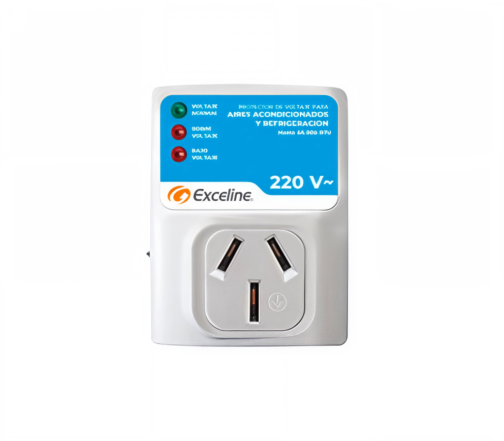Protector de aire acondicionado y refrigerador toma china 220V Exceline