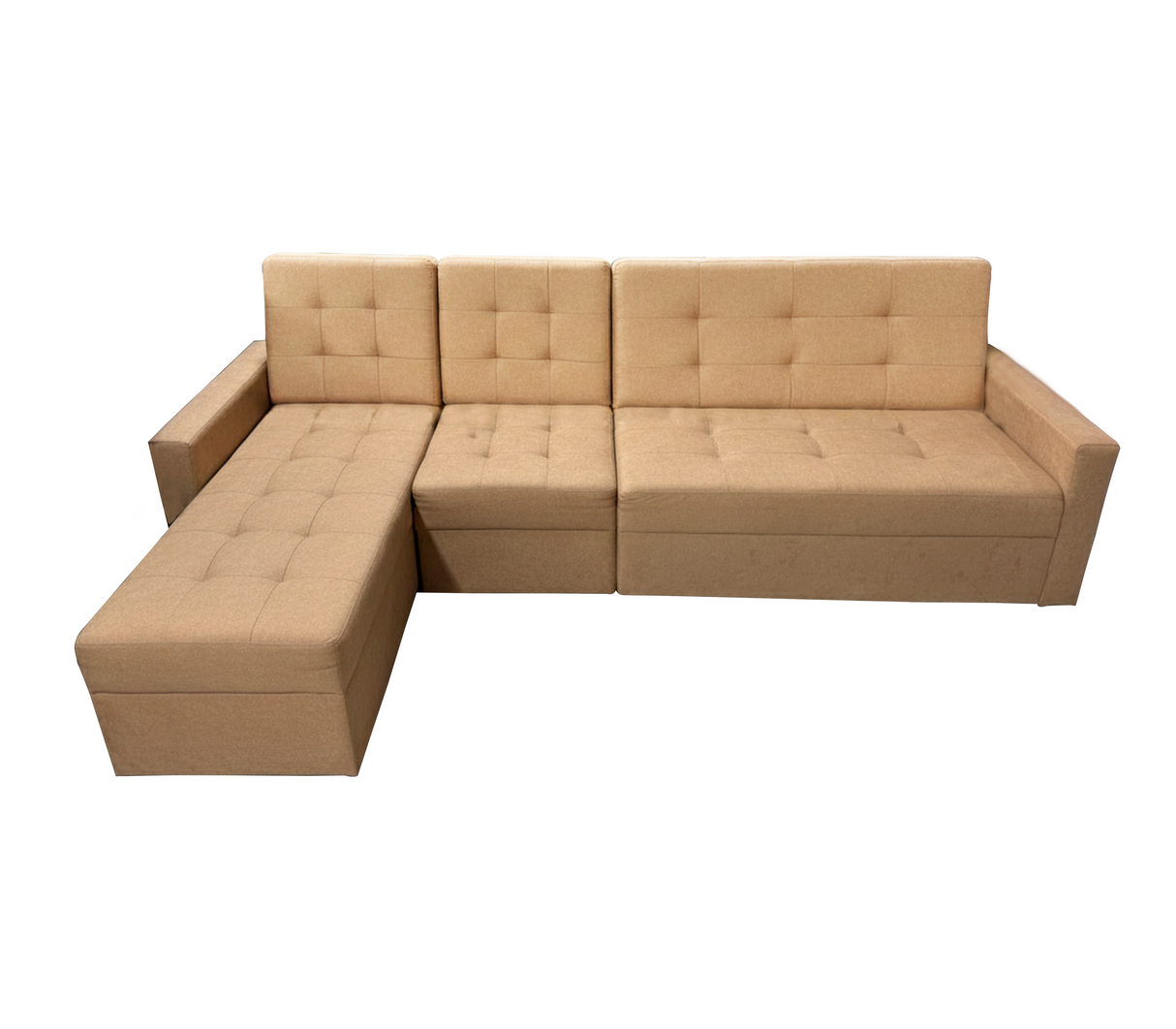 Juego de Recibo Canape Tela 1 y 2 Puestos + Chaiselongue Nohemi