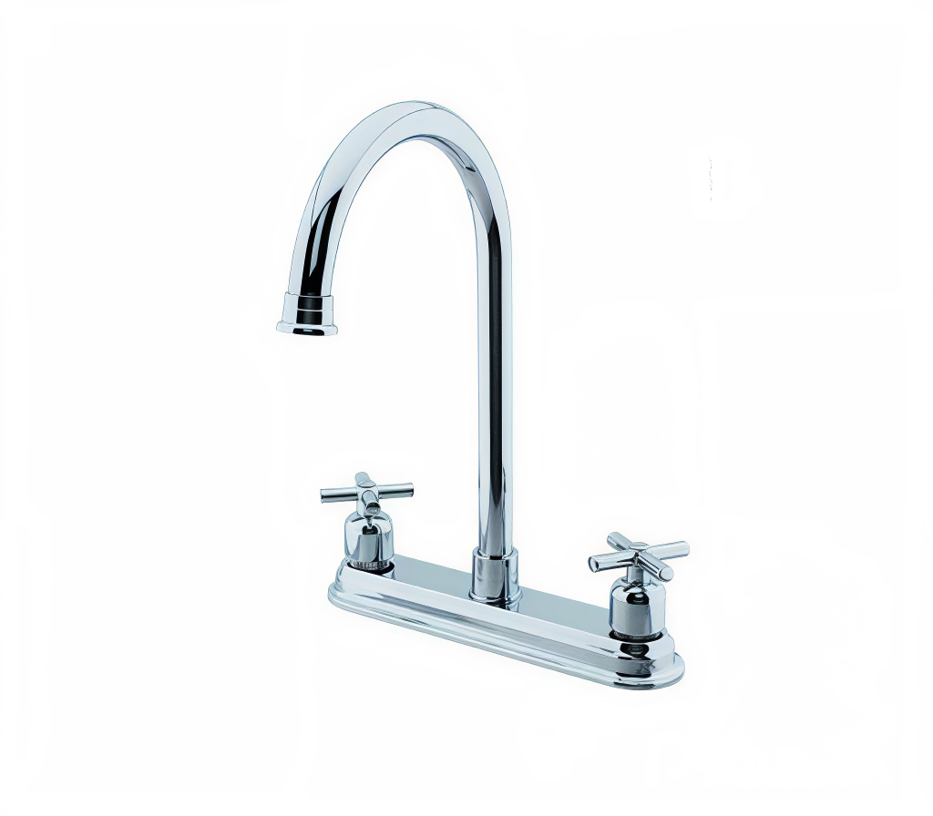 Grifería p/fregadero c/cisne 8" solstice Faguax