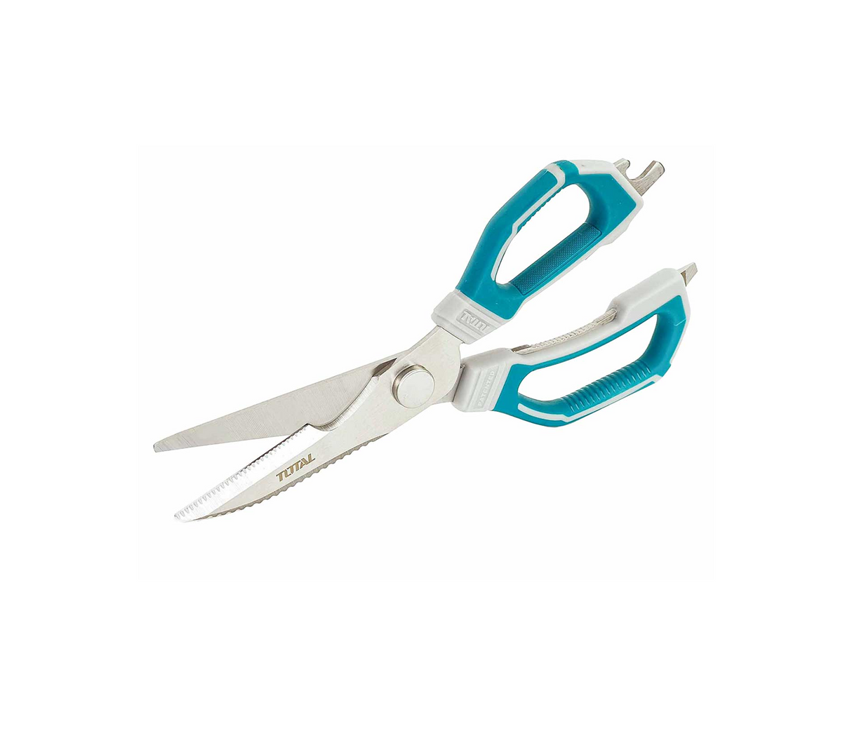 Tijera Multifuncional de acero 9" Total