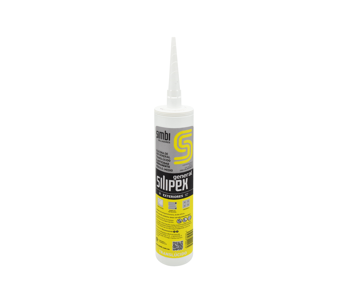 Sellador de silicón uso general Silipex