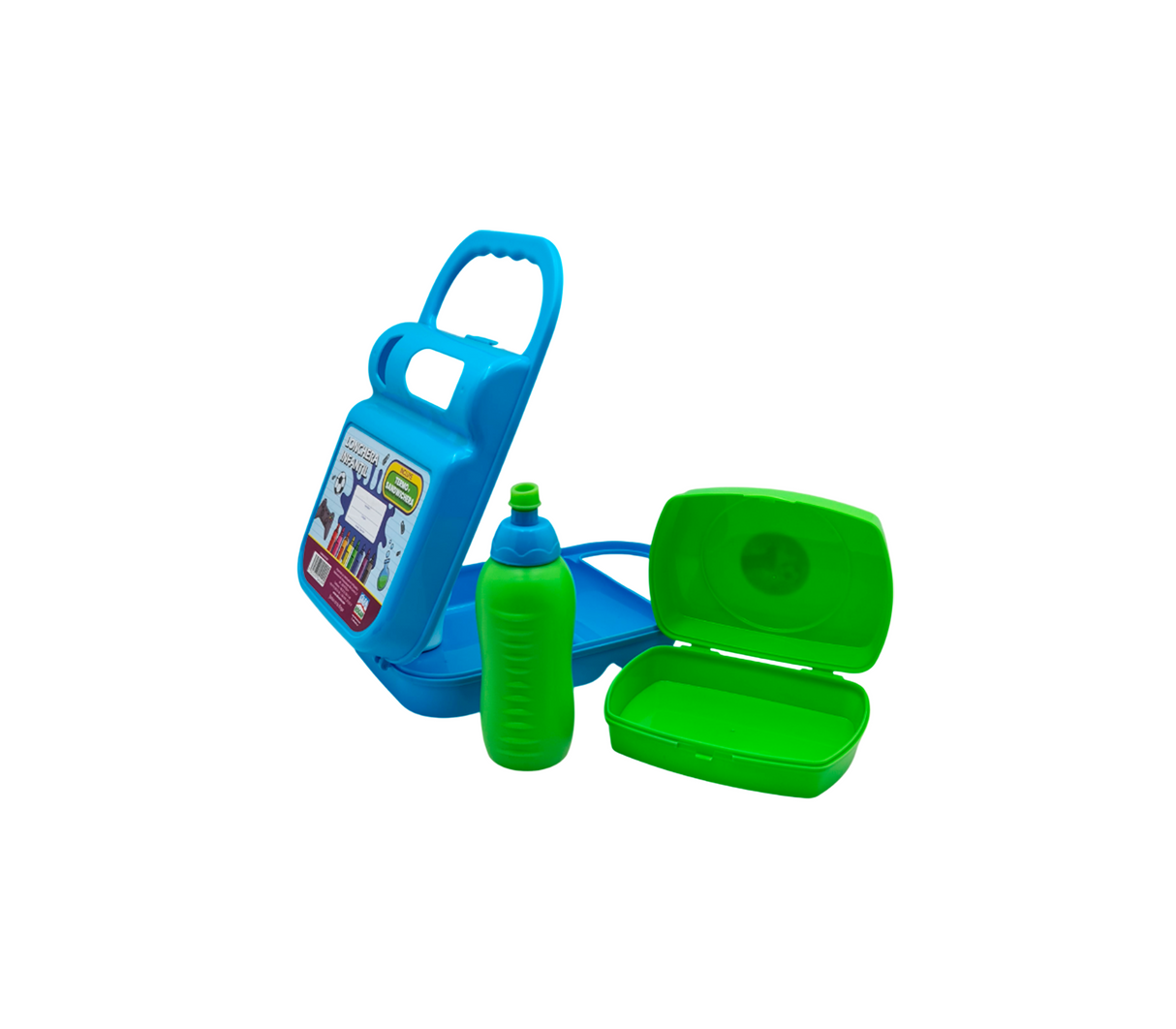 Set de lonchera + termo + sandwichera Alfa Cocina