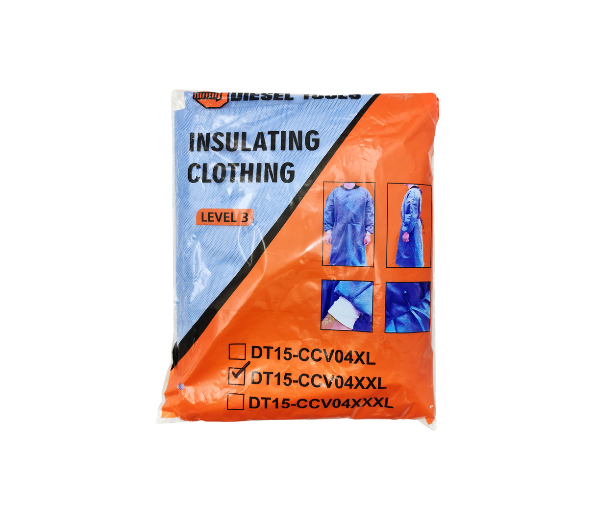 BATA DE CIRUGÍA AZUL TALLA UNICA POWERFIK