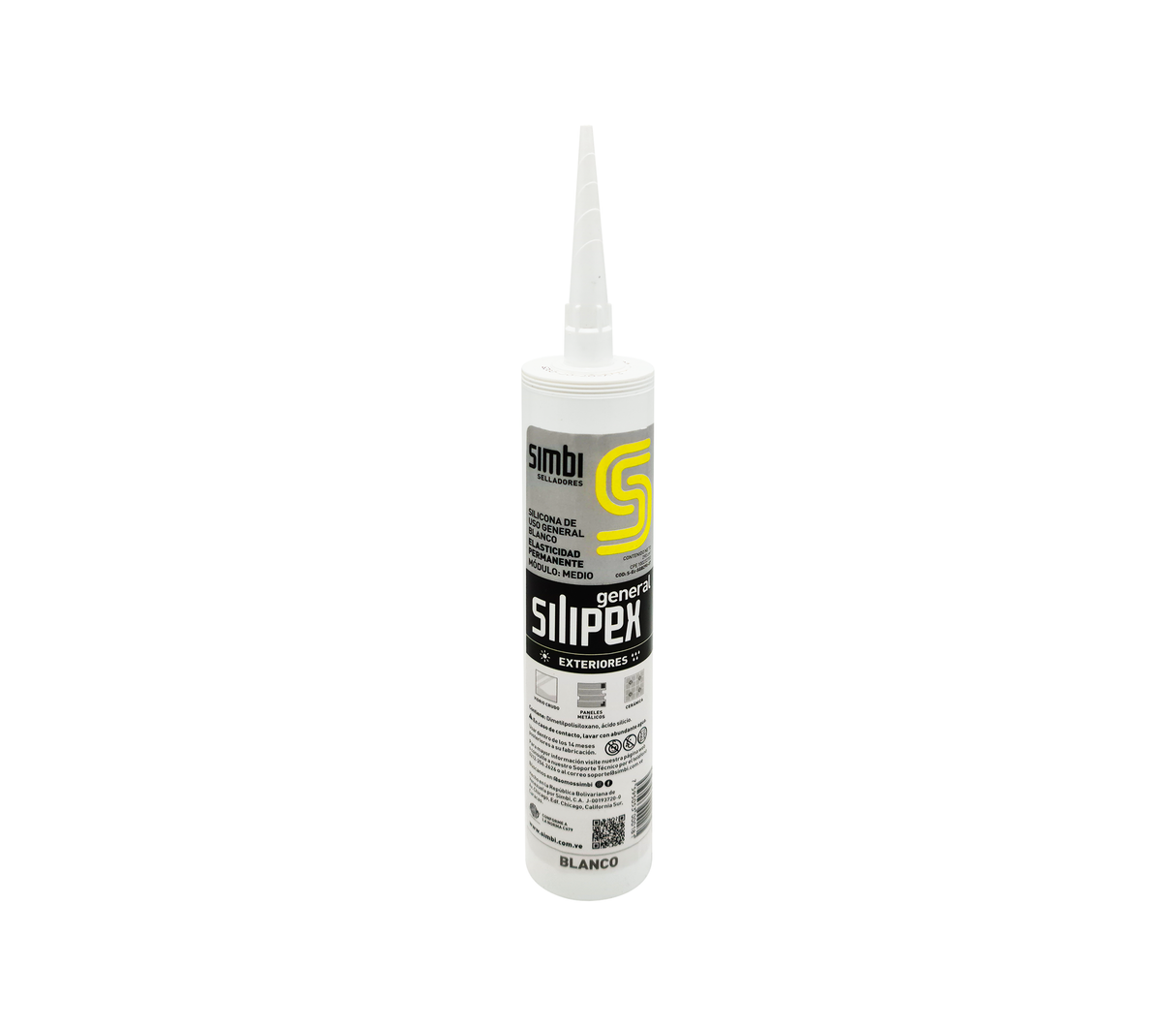 Sellador de silicón uso general Silipex