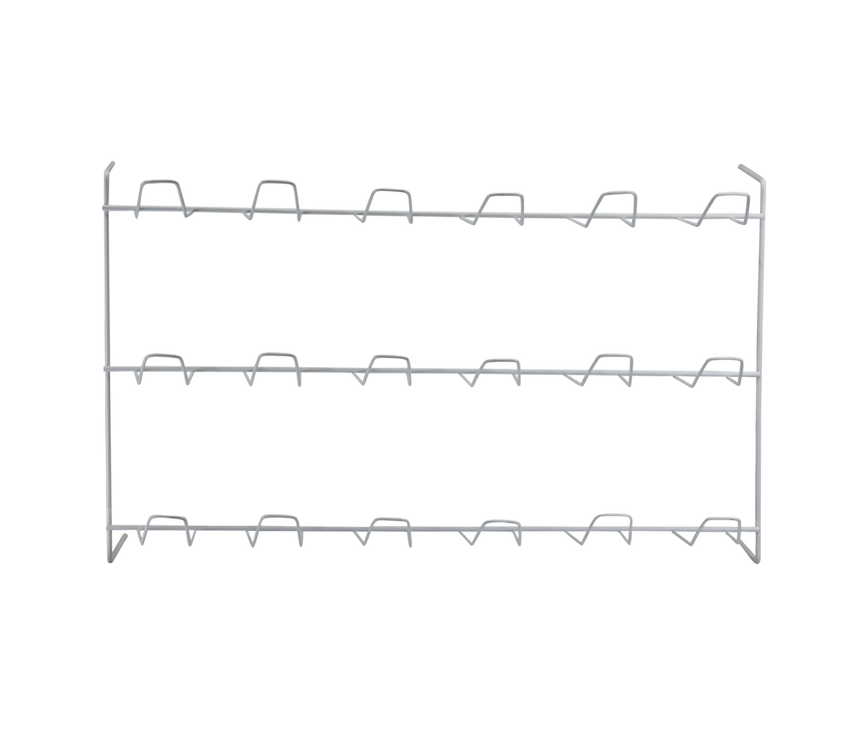 Zapatera de 9 pares 26X13X34 cm Blanco Aerocloset