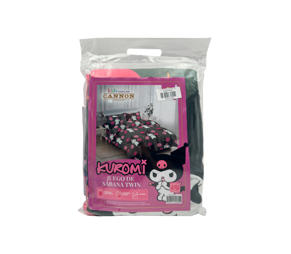 Juego de sábana individual kids collection Cannon