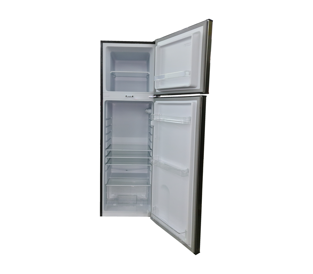 Nevera Top Mount con escarcha 6 pies Gris Gplus