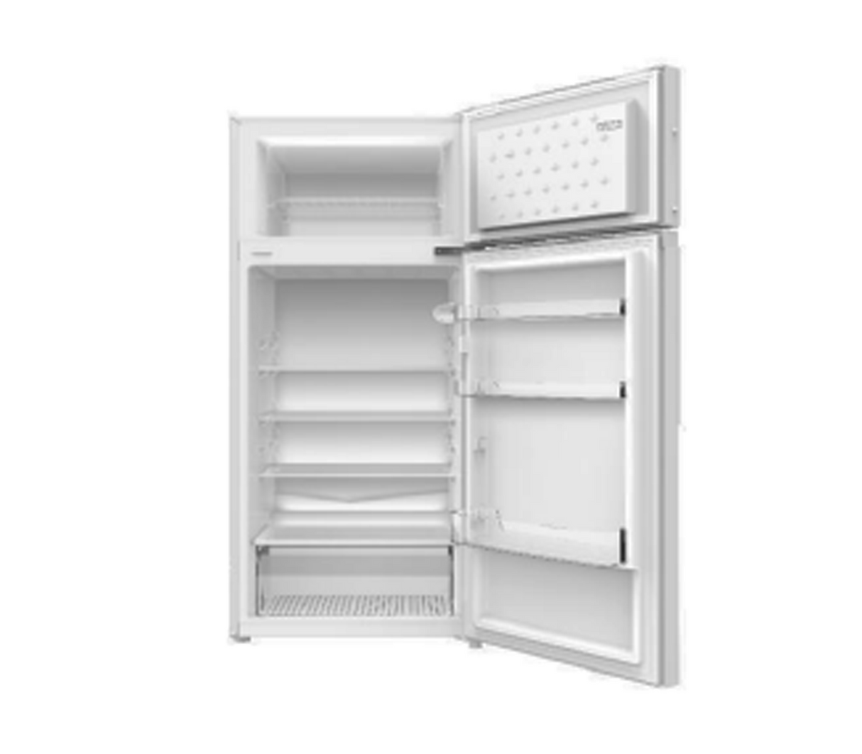 Nevera Top Mount con escarcha dispensador 8 pies acero inoxidable Gplus