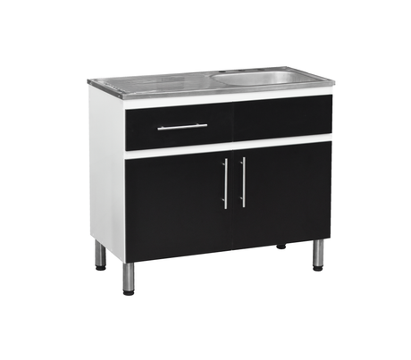 Mueble con fregadero derecho 100x50X90cm Powerfik