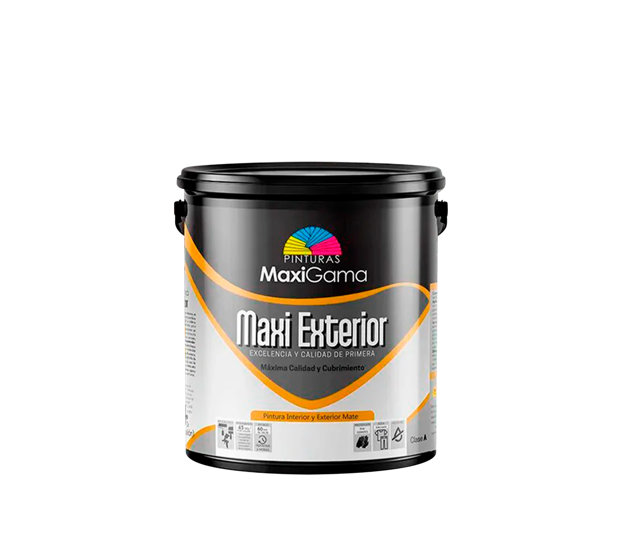 Pintura Cuñete a base de agua mate Maxi Exterior Clase AA Blanco Maxigama