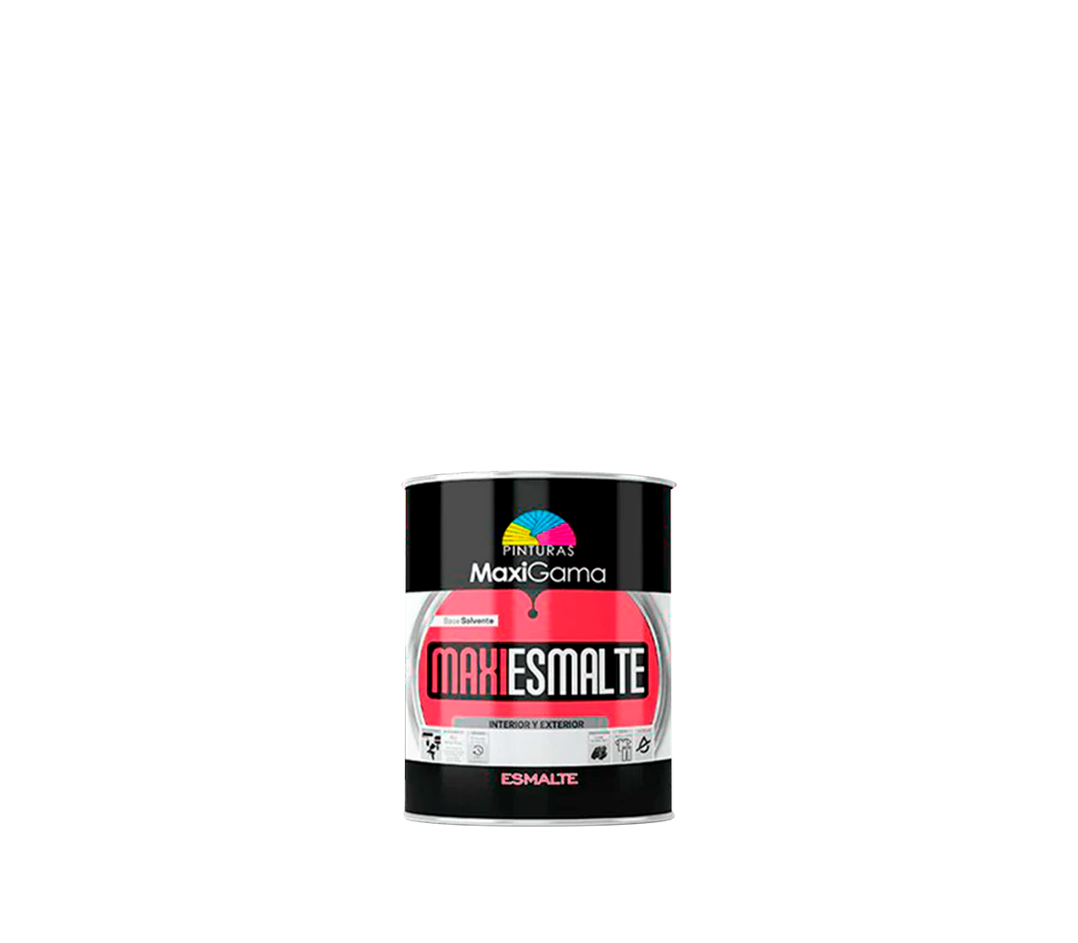 Pintura a base de solvente MaxiEsmalte brillante interior/exterior Maxigama