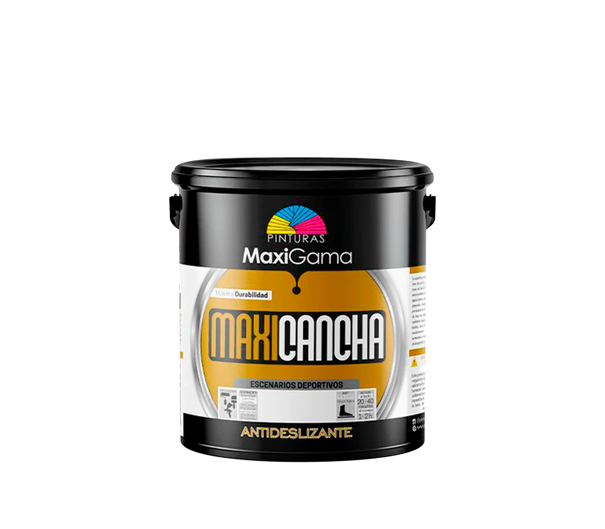 Pintura industrial a base de agua MaxiCancha Int/Ext Maxigama