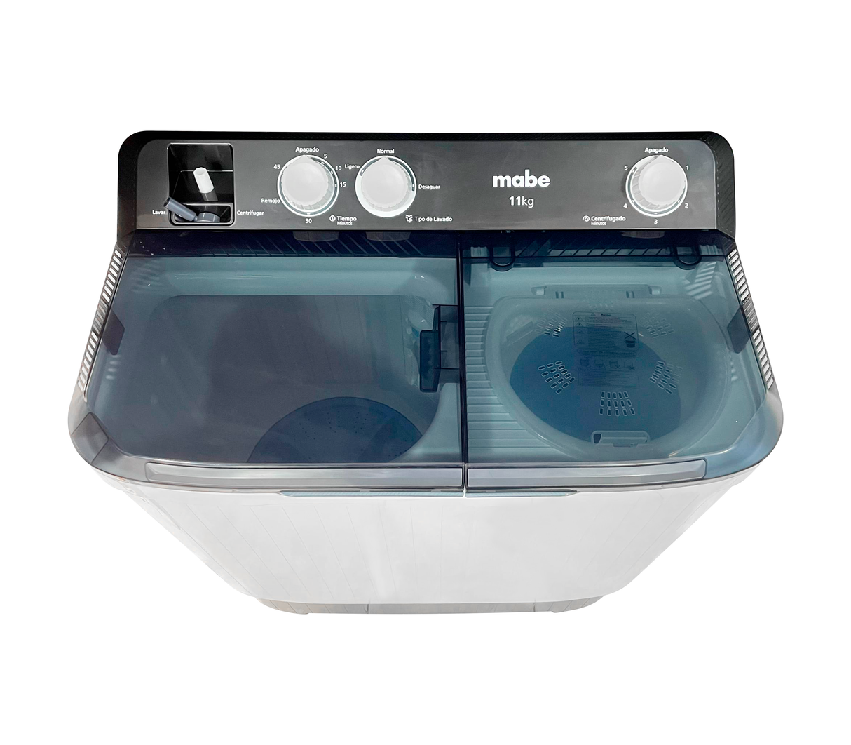 Lavadora 11 kilos Blanca Mabe