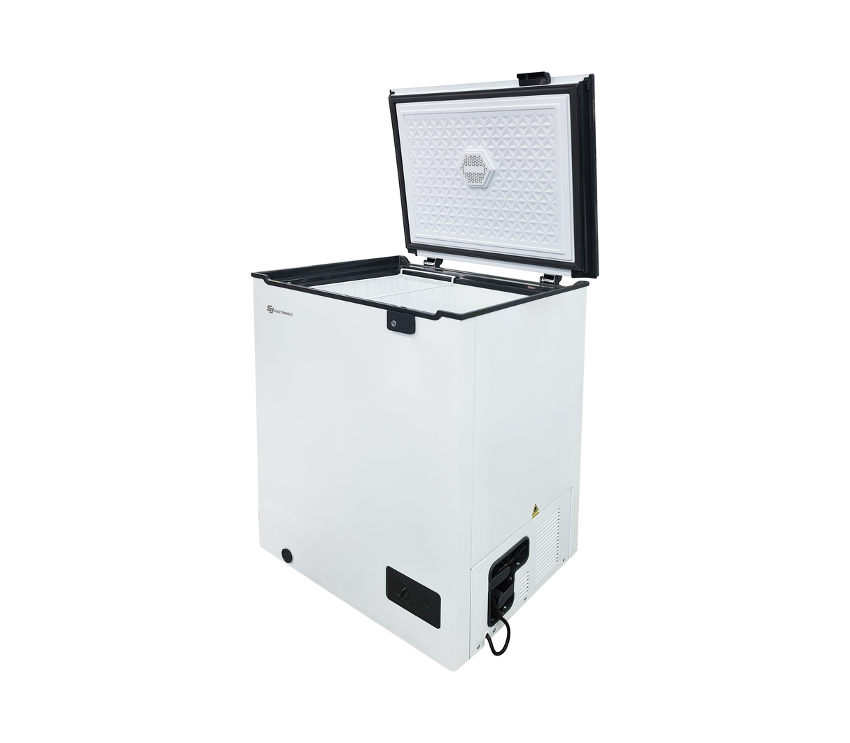 Congelador horizontal 5.3 Pies blanco interior/blanco Sj Electronics