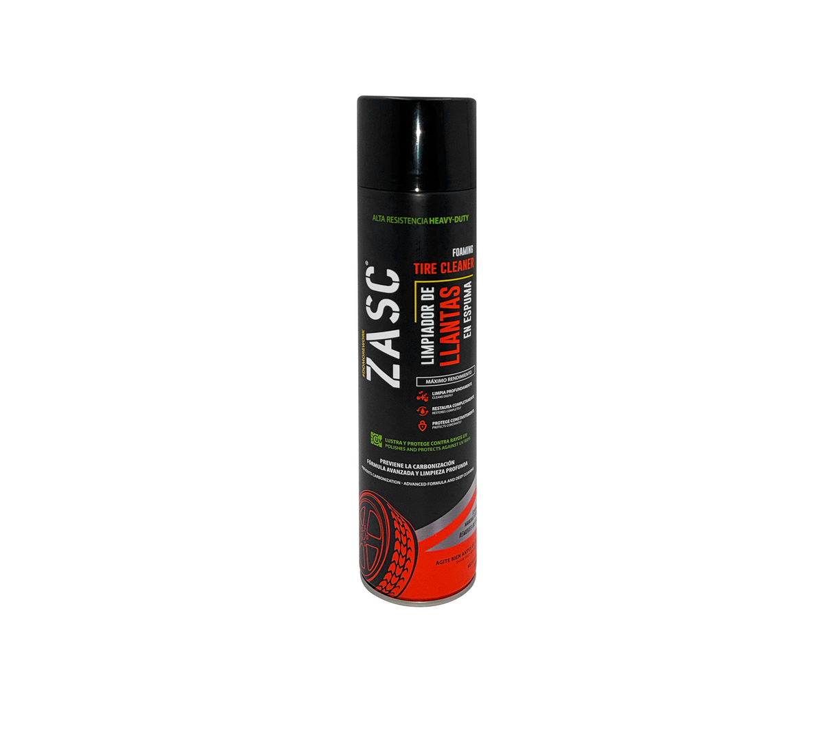 Limpiador de llantas spray 650ml cod.4-799-2 Zasc