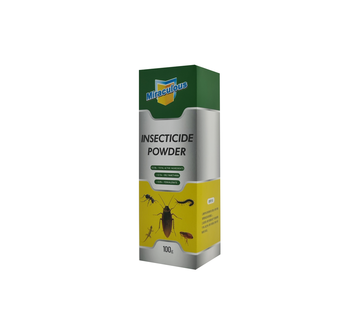 Polvo para cucarachas 100gr Mo Import