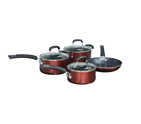 Juego de ollas 11 piezas Basic aluminio Magefesa