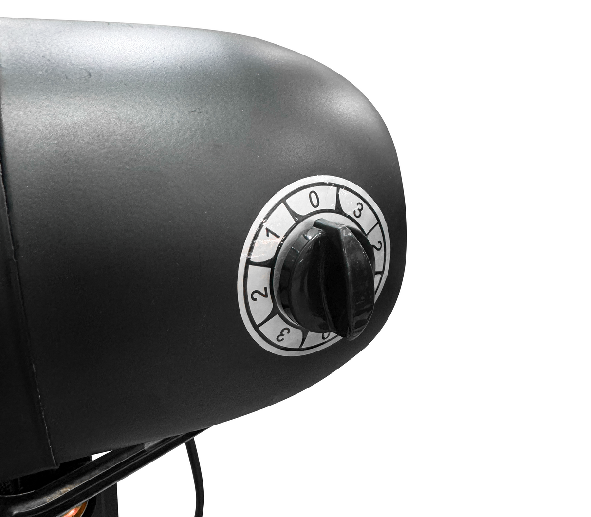 Ventilador industrial de pedestal 30" 3 aspas plásticas 150W negro Powerfik