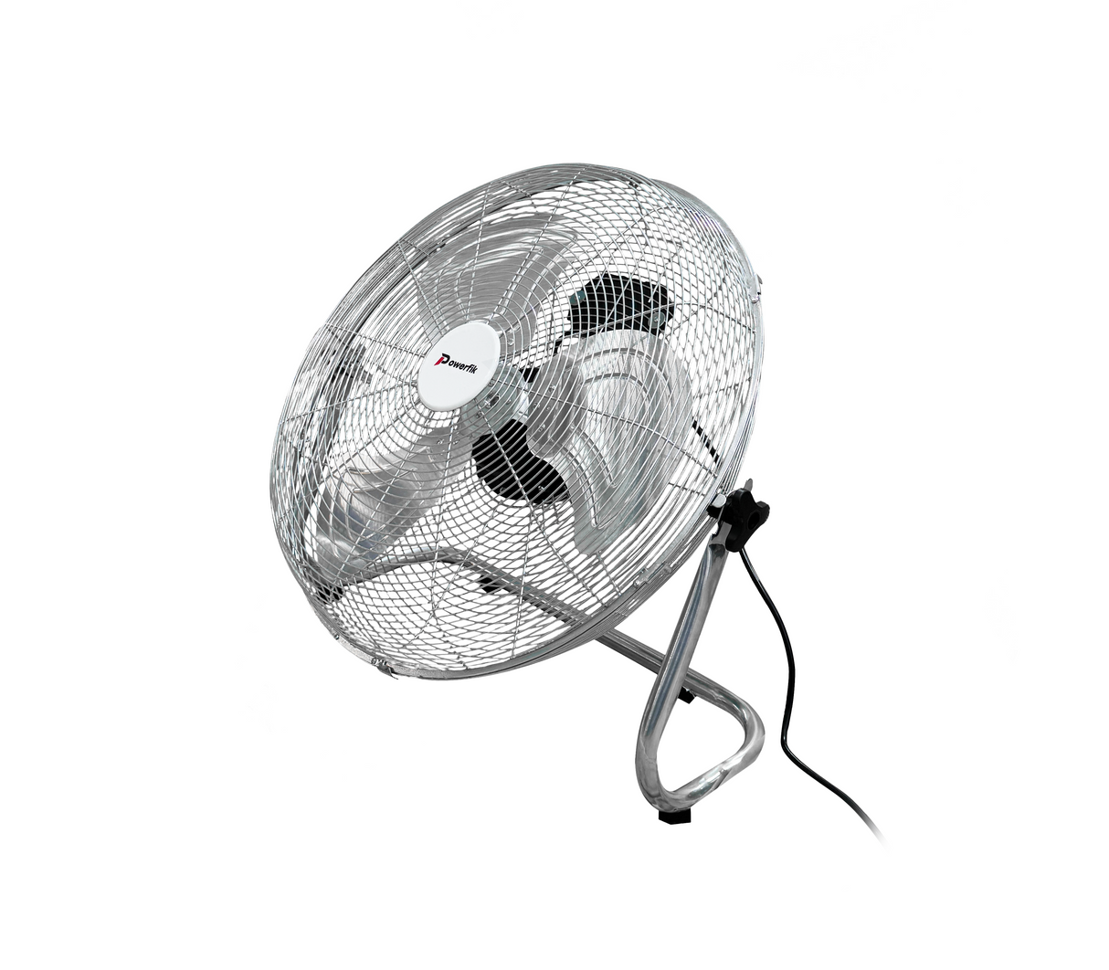 Ventilador industrial 2 en 1 de mesa y de pared 20" 3 aspas de aluminio 120W metal Powerfik