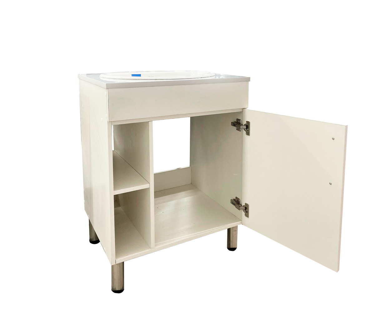 Mueble de baño con lavamano Tope Pvc Claro Powerfik