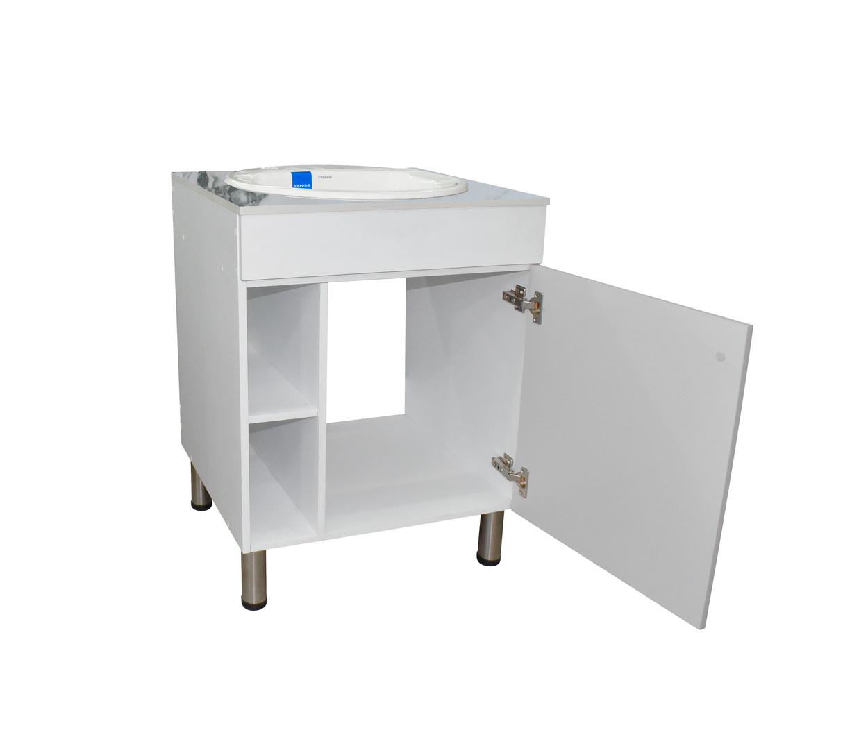 Mueble de baño con lavamano Tope Pvc Claro Powerfik