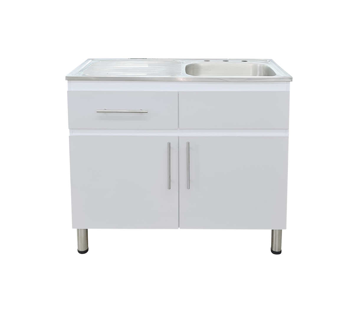 Mueble con fregadero derecho 100x50X90cm Powerfik