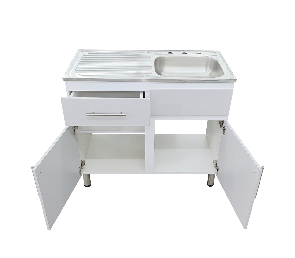 Mueble con fregadero derecho 100x50X90cm Powerfik