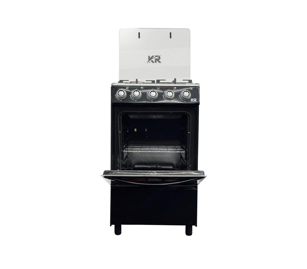 Cocina a gas 4h negro Kr