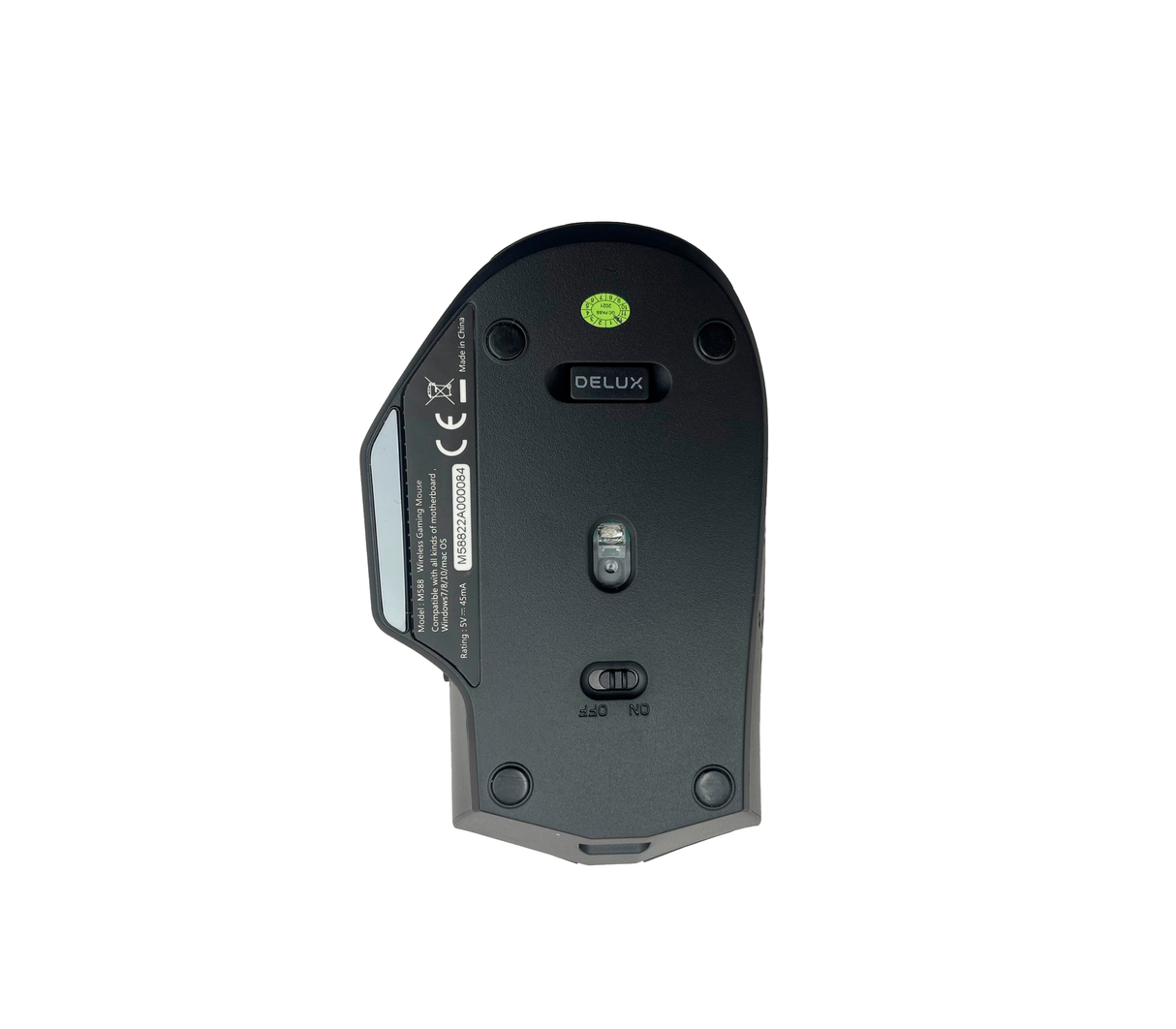 Combo inalámbrico gaming teclado +´mouse black Delux