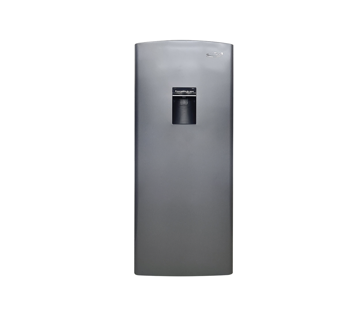 Nevera Single Door 7 pies con escarcha y dispensador acero inoxidable Gplus