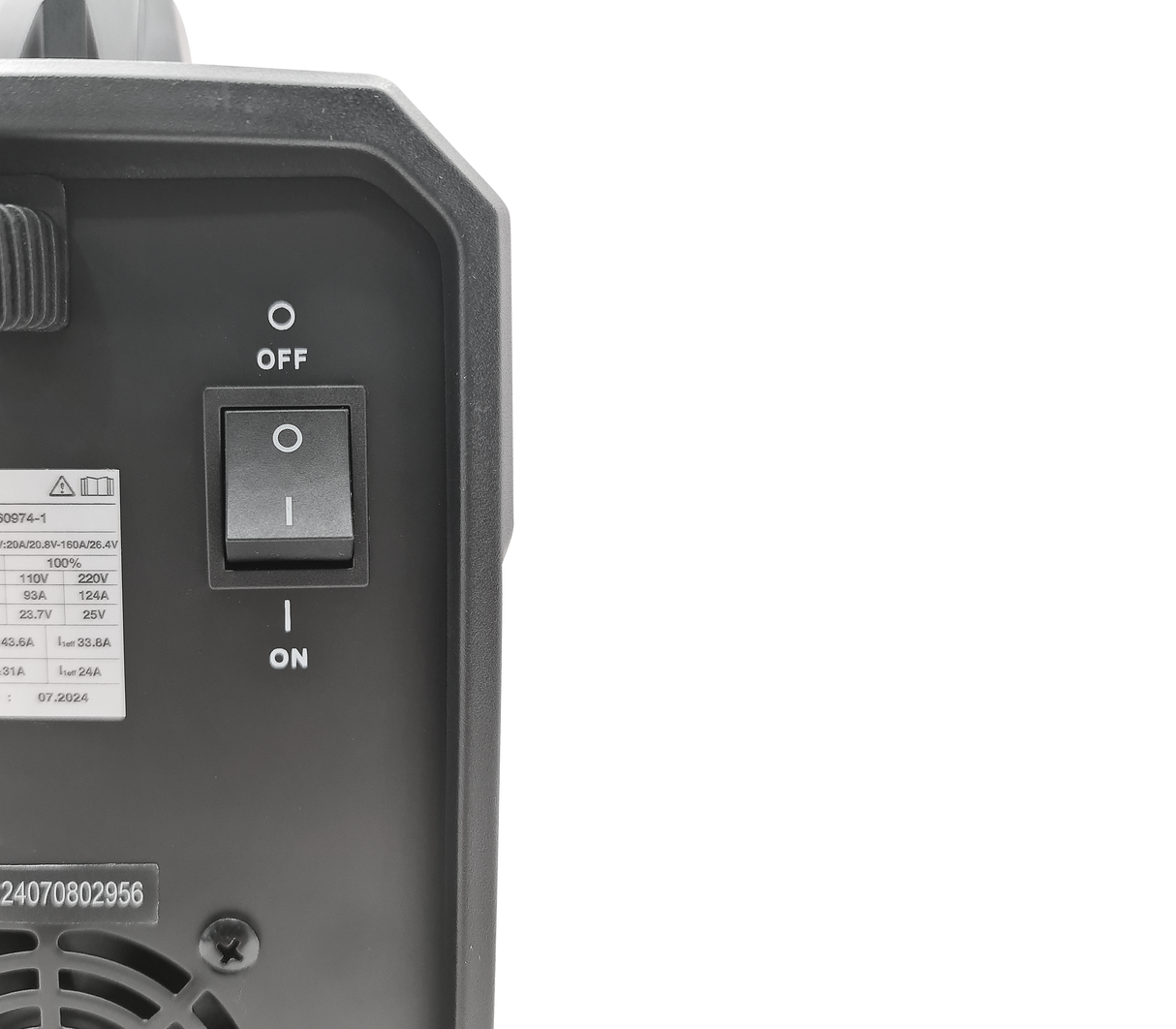 Máquina de soldar 160AMP 110/220V Roccia