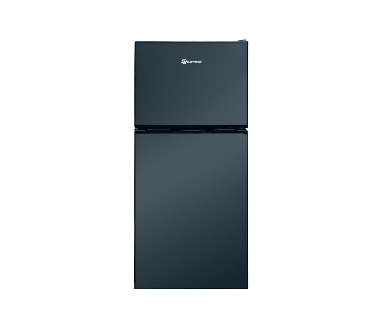 Nevera Top Mount sin escarcha 230 litros vidrio gris Sj Electronics