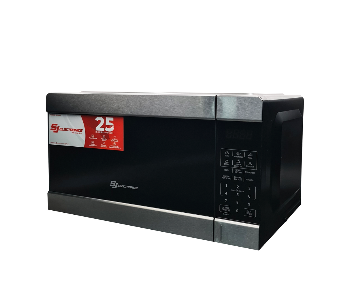 Microondas 25 litros Sj-M25LA acero Sj Electronics