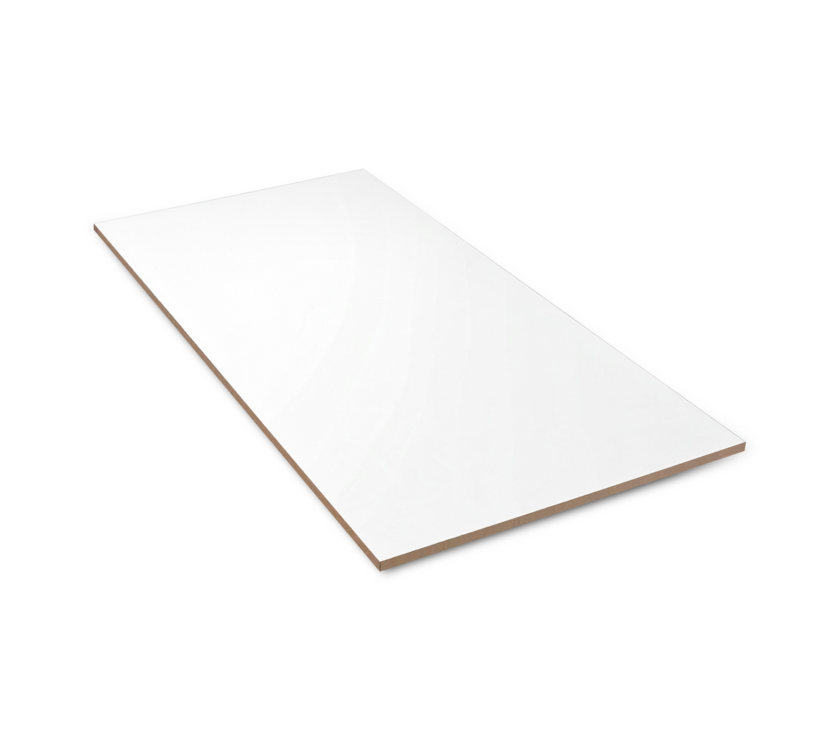 Lamina de melamina MDF 2 caras 15mm 1,83x2,44m blanca Powerfik
