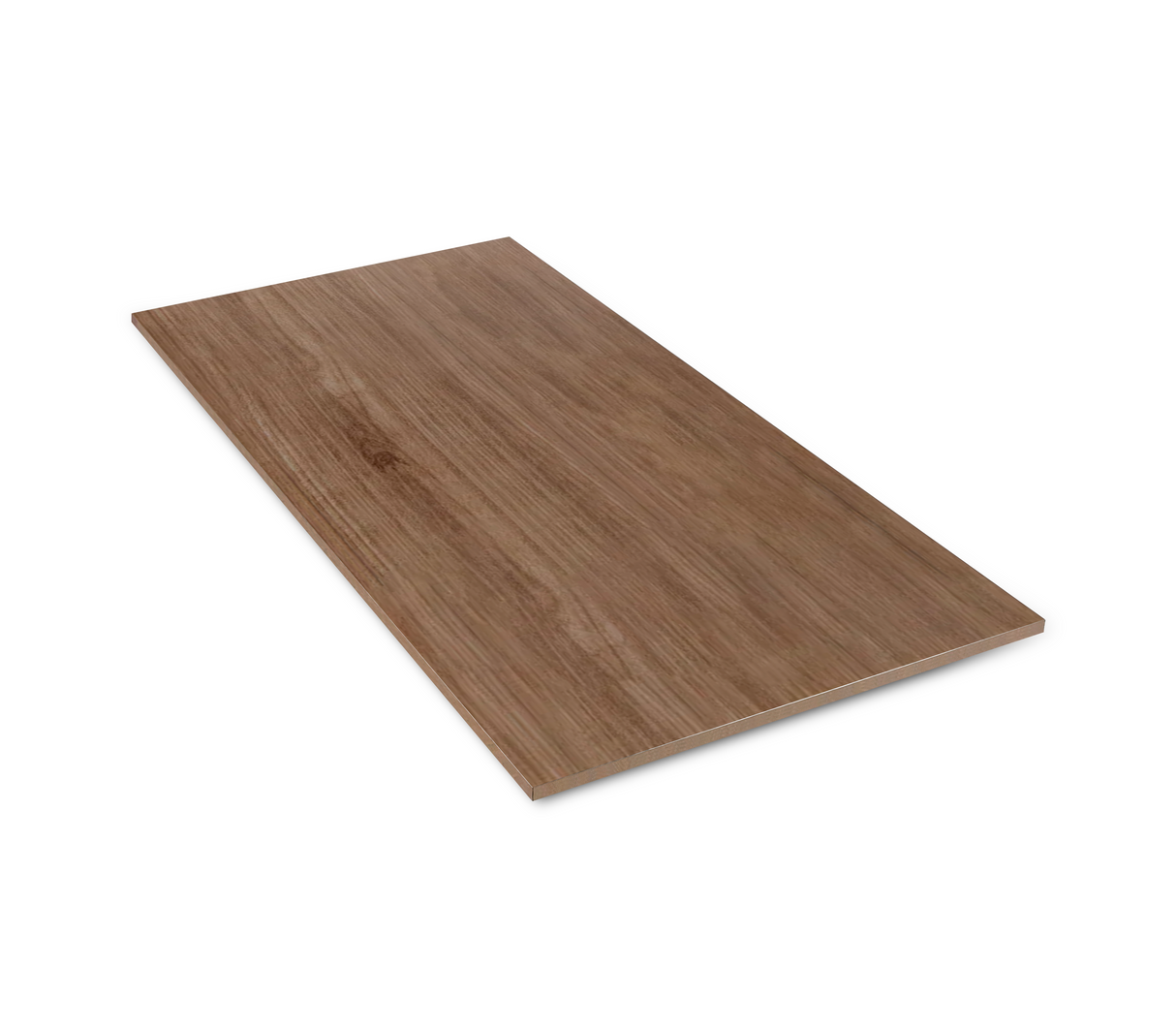 Lamina de melamina MDF 2 caras 15mm 1,83x2,44m marron c/betas Powerfik