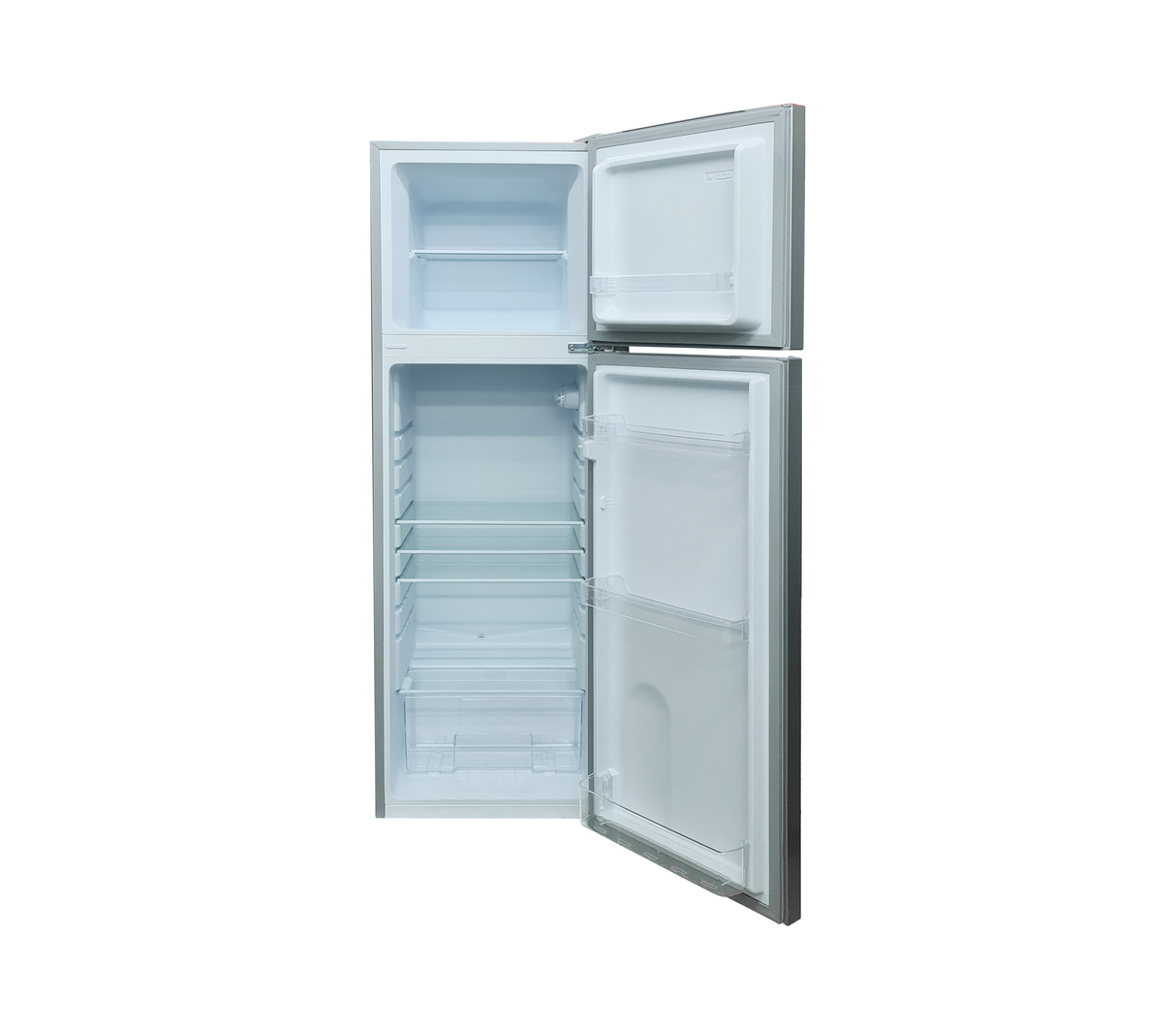 Nevera semi escarcha 168 litros acero inoxidable Newkool