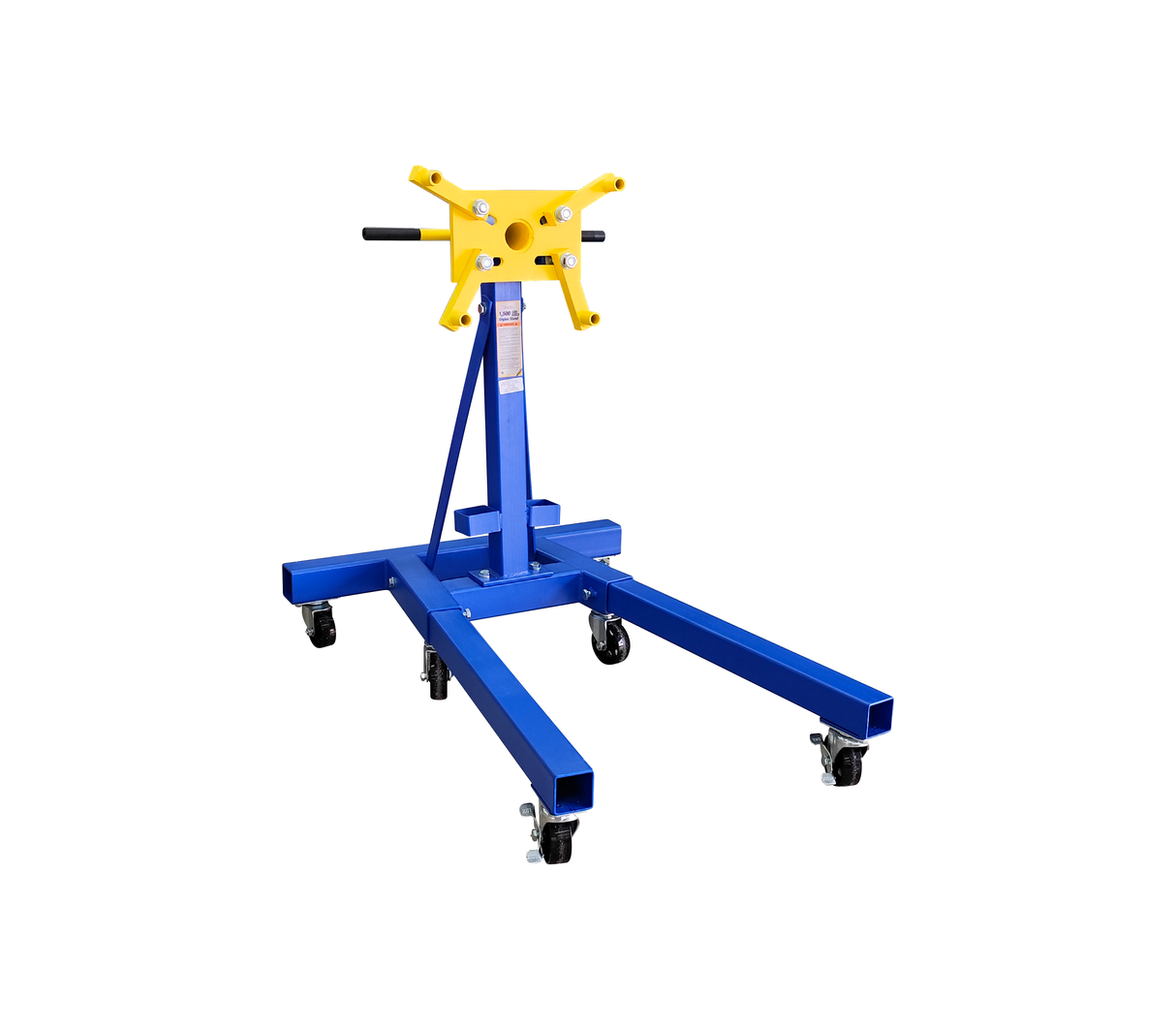 Grúa hidráulica para motor TH62001 azul Roccia