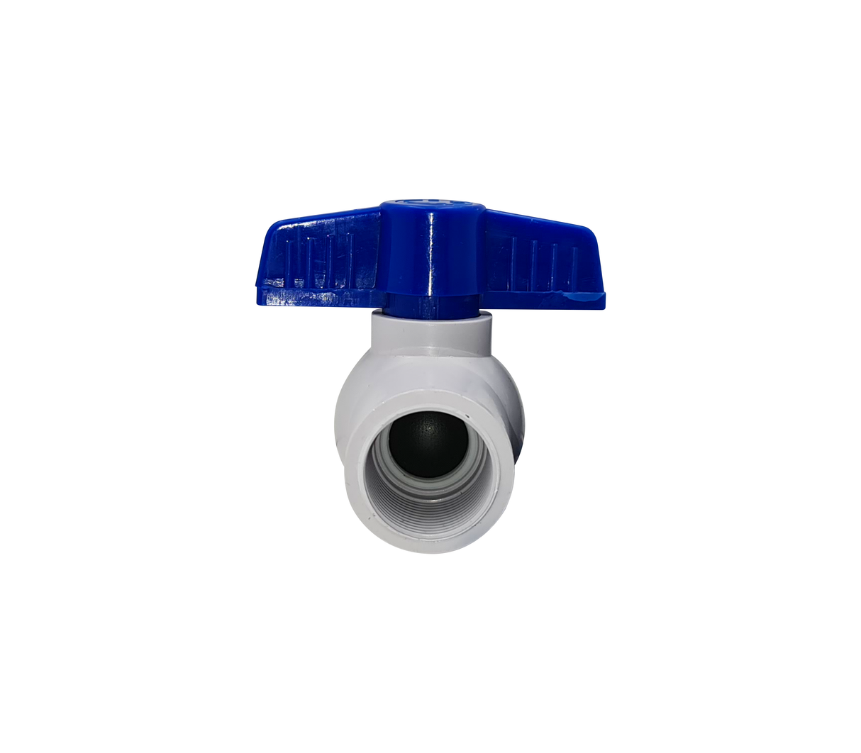 Llave de bola 3/4" x 3/4" plástica c/rosca basics Faguax