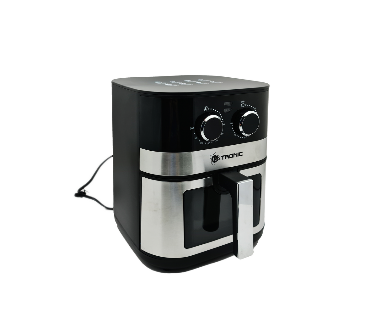 Freidora de aire 5.5 litros 1400W digital negro Gtronic