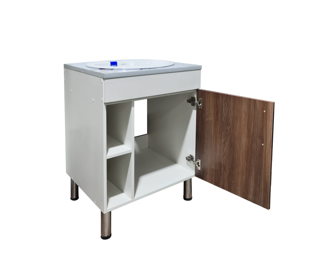 Mueble de baño con lavamano Tope Pvc Claro Powerfik