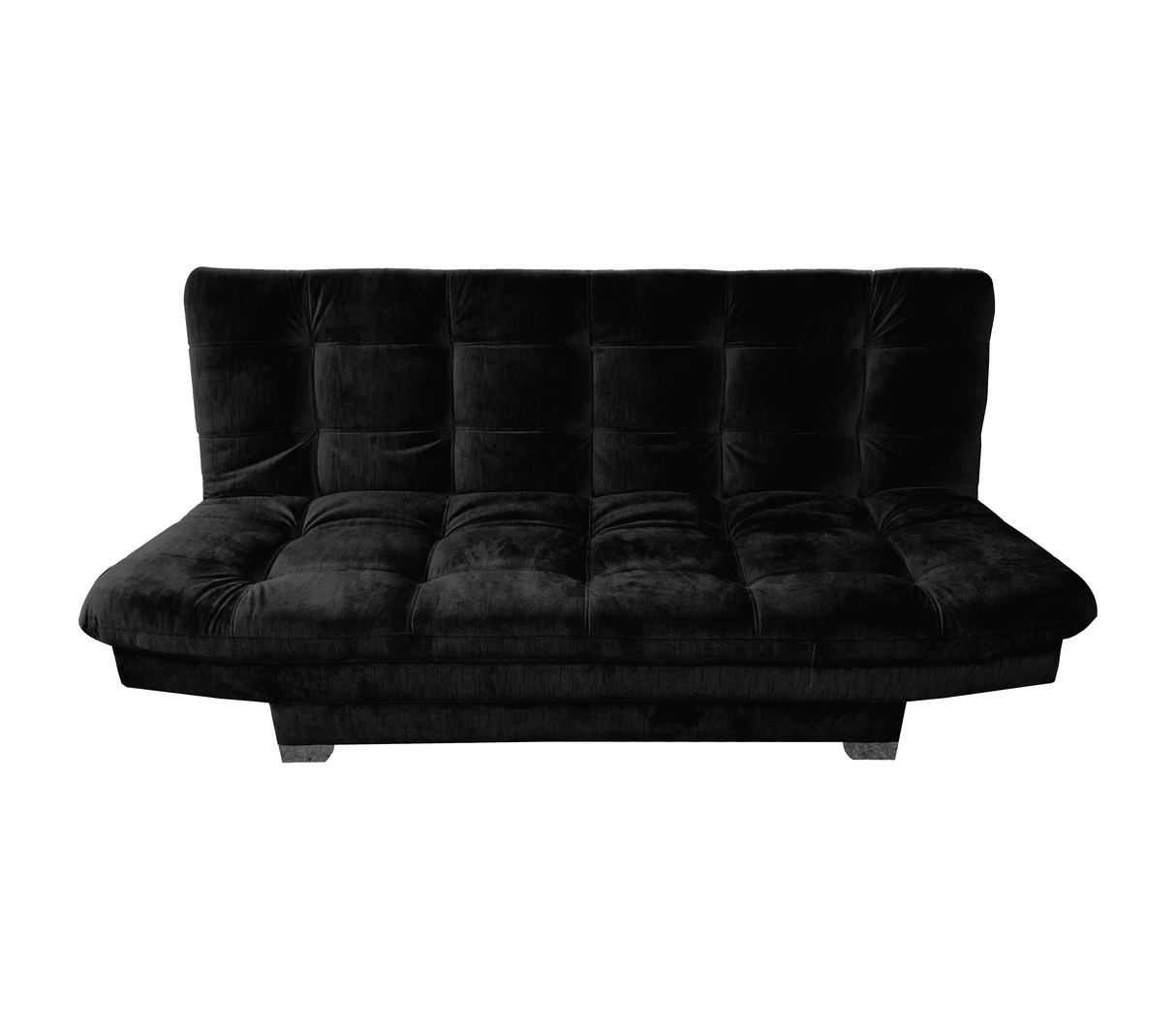 Sofá Cama en Gamuza Negro Prestigios
