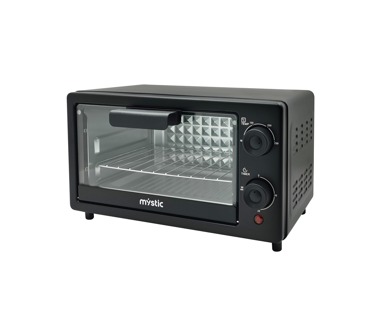 Horno tostador 10 litros negro Mystic