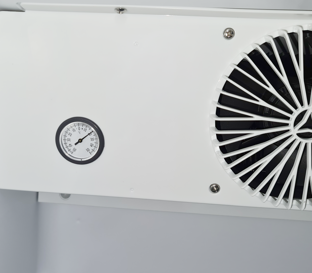 Nevera exhibidora vert 240 litros blanco Mystic