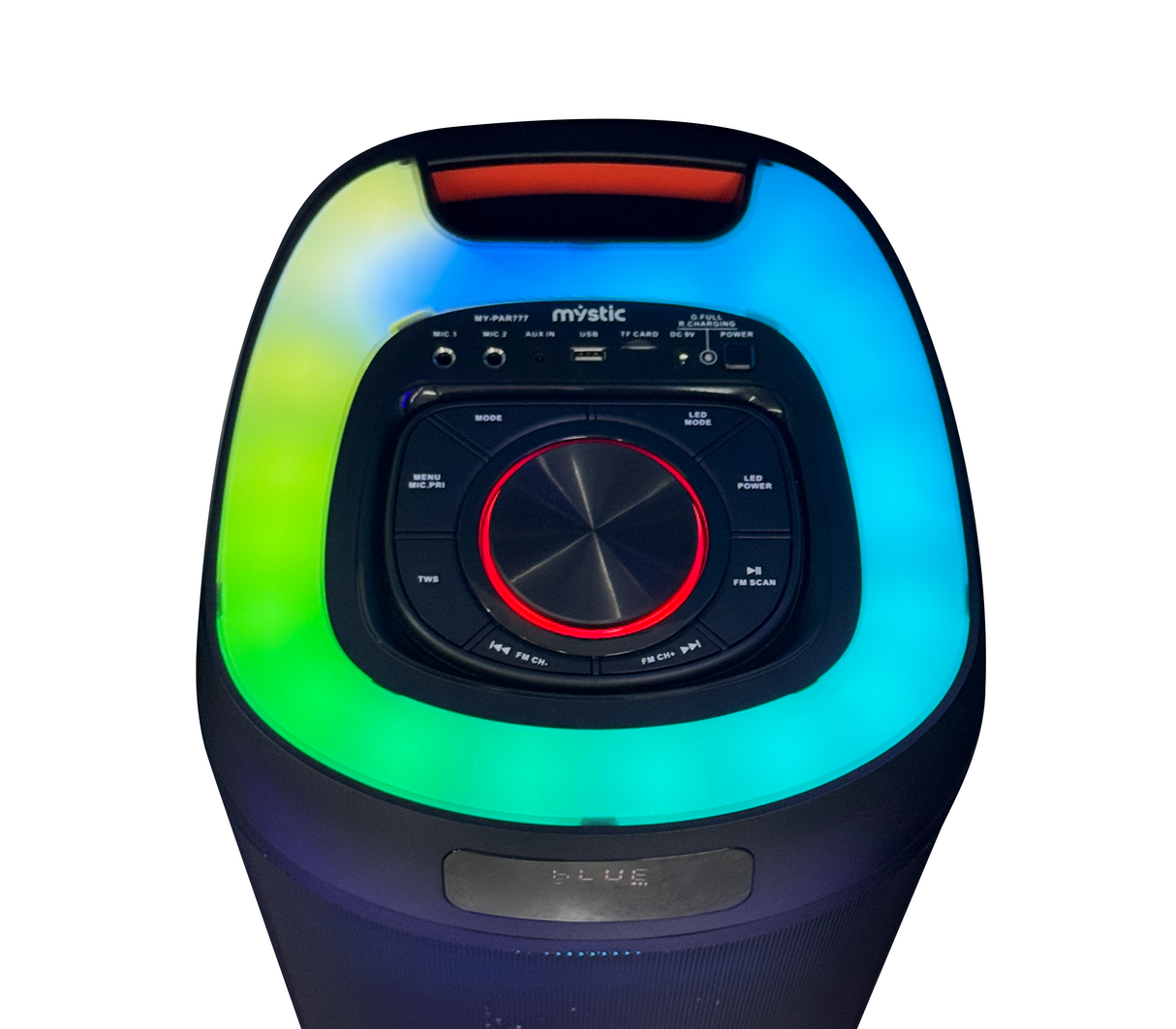 Corneta recargable 12" 50W RMS Mystic
