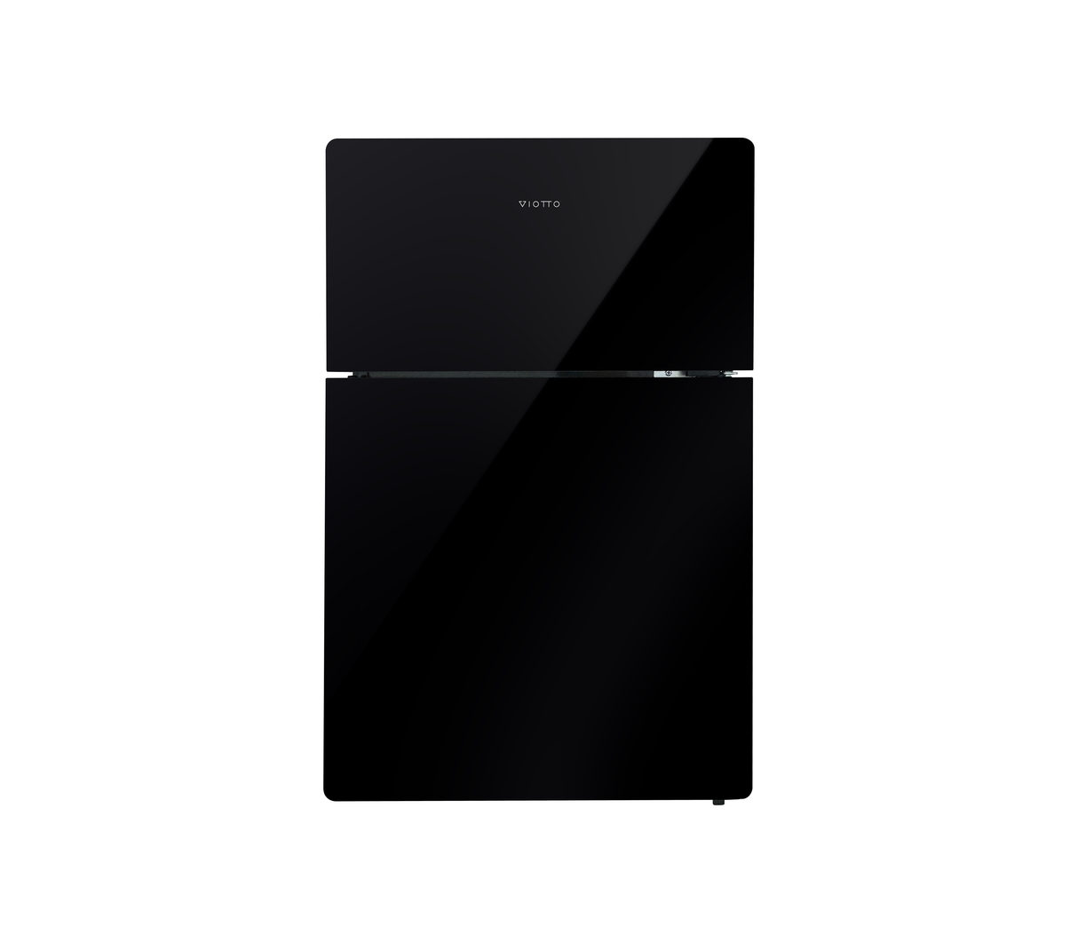 Nevera ejecutiva Top Mount Vitrum con escarcha 90 litros negro Viotto