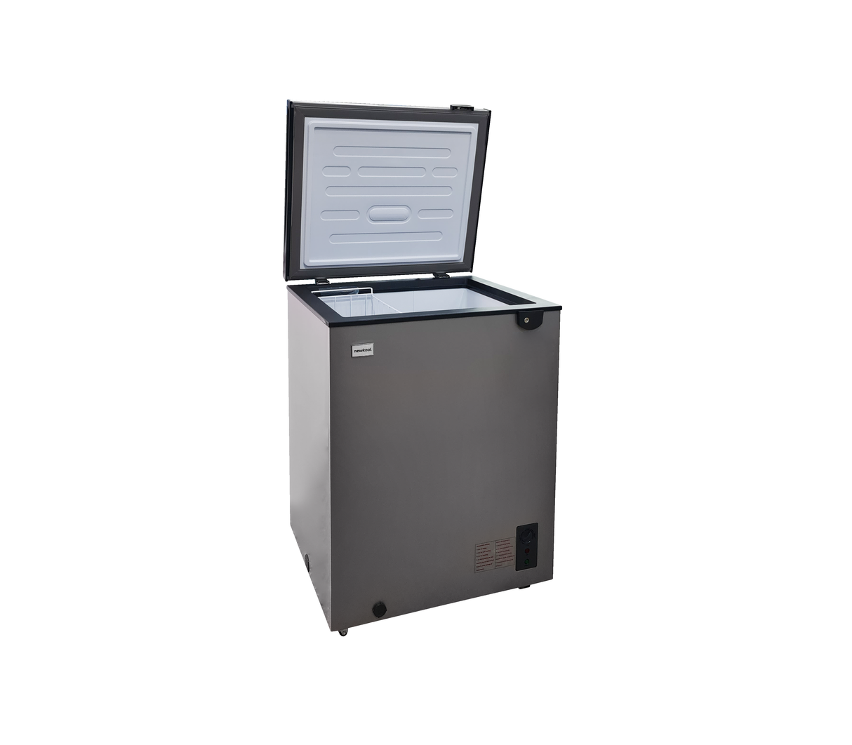 Congelador hztl 141 litros gris Newkool